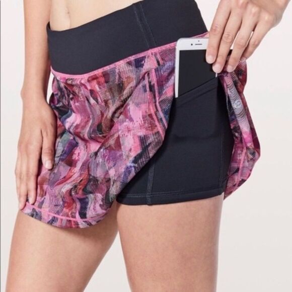 Lululemon Pace Rival Skirt Sun Dazed Multi Color  Athletic Skort Size 4 … - Picture 3 of 14